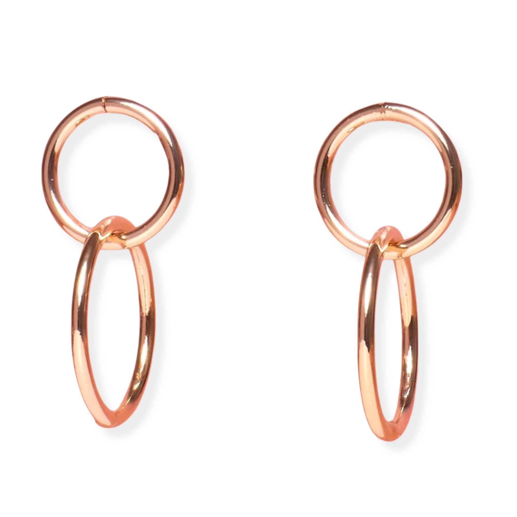 Chai Gold Tiered Hoop Earrings