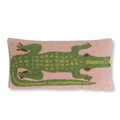 Throw Pillow: Alligator