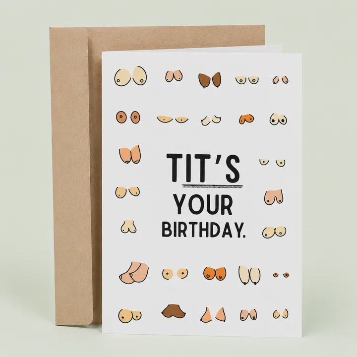 Tit's Your Birthday Card