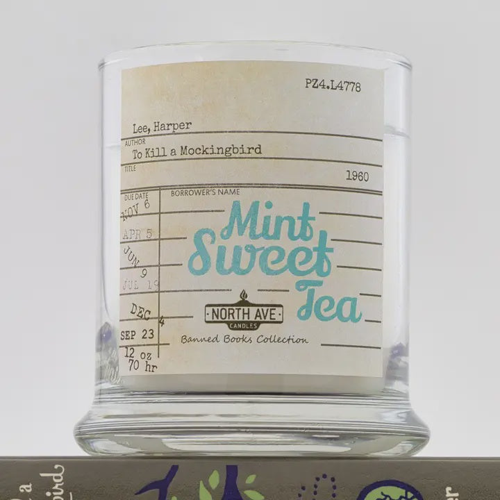 Banned Book Candle: To Kill A Mockingbird
