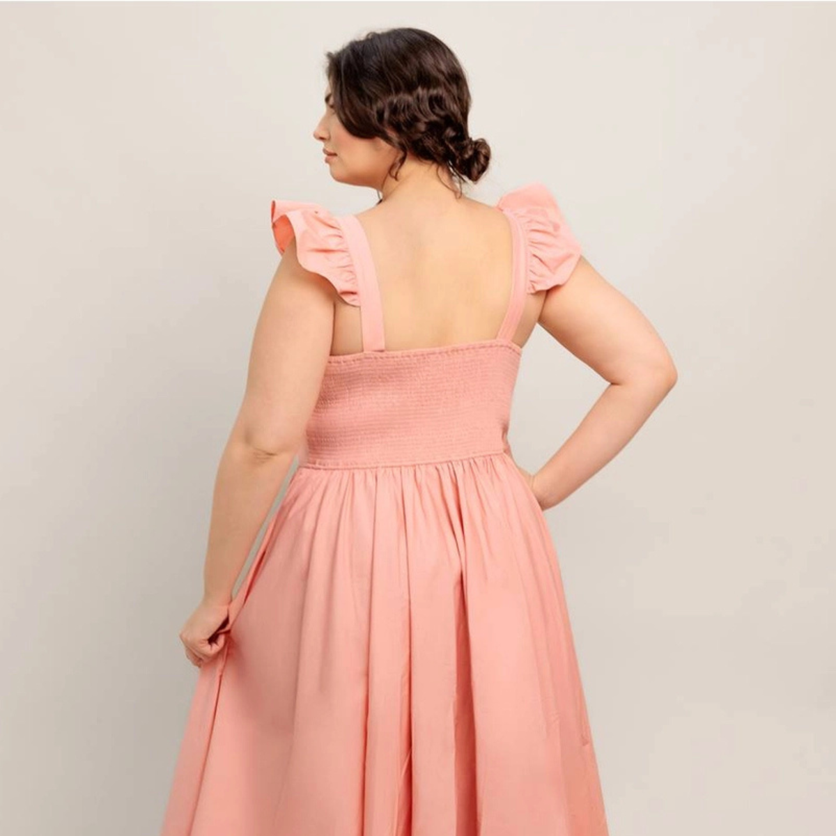 Curvy Aurora Midi Dress