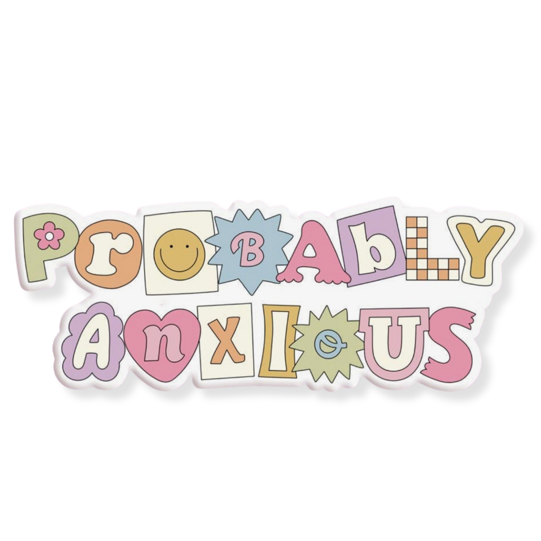 Probably Anxious Sticker