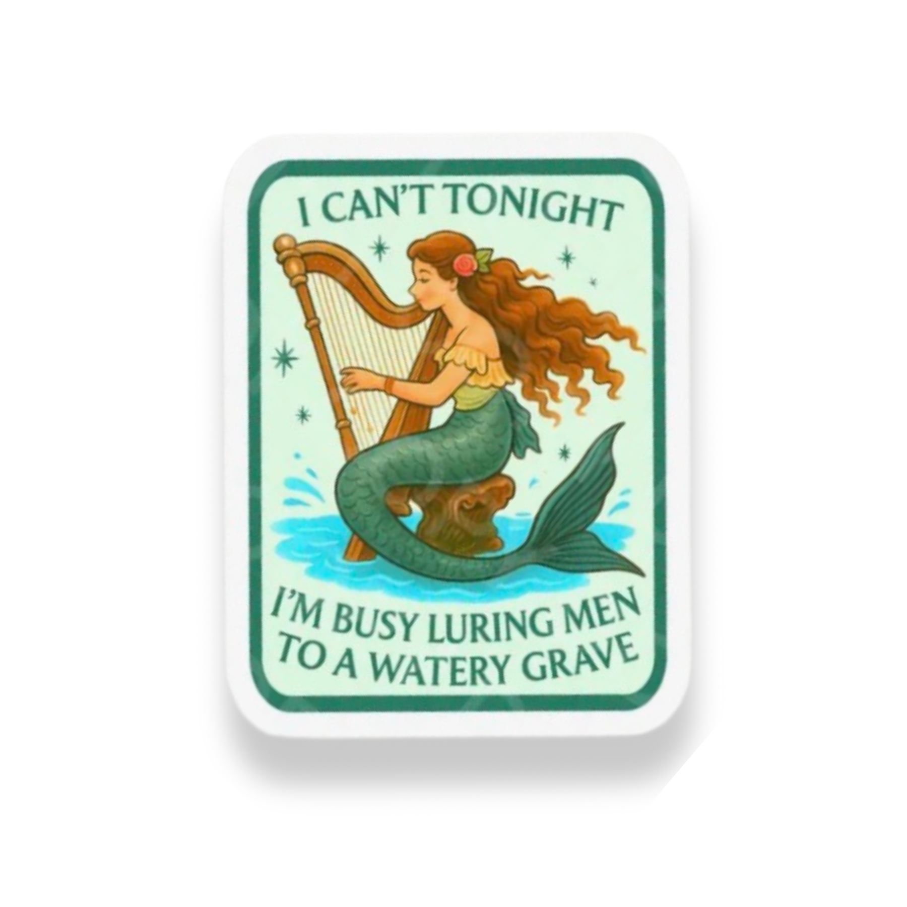 Feminism Siren Sticker