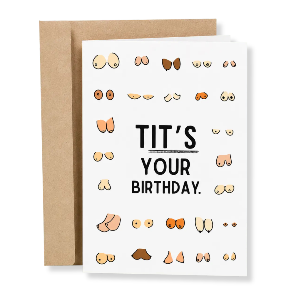 Tit's Your Birthday Card