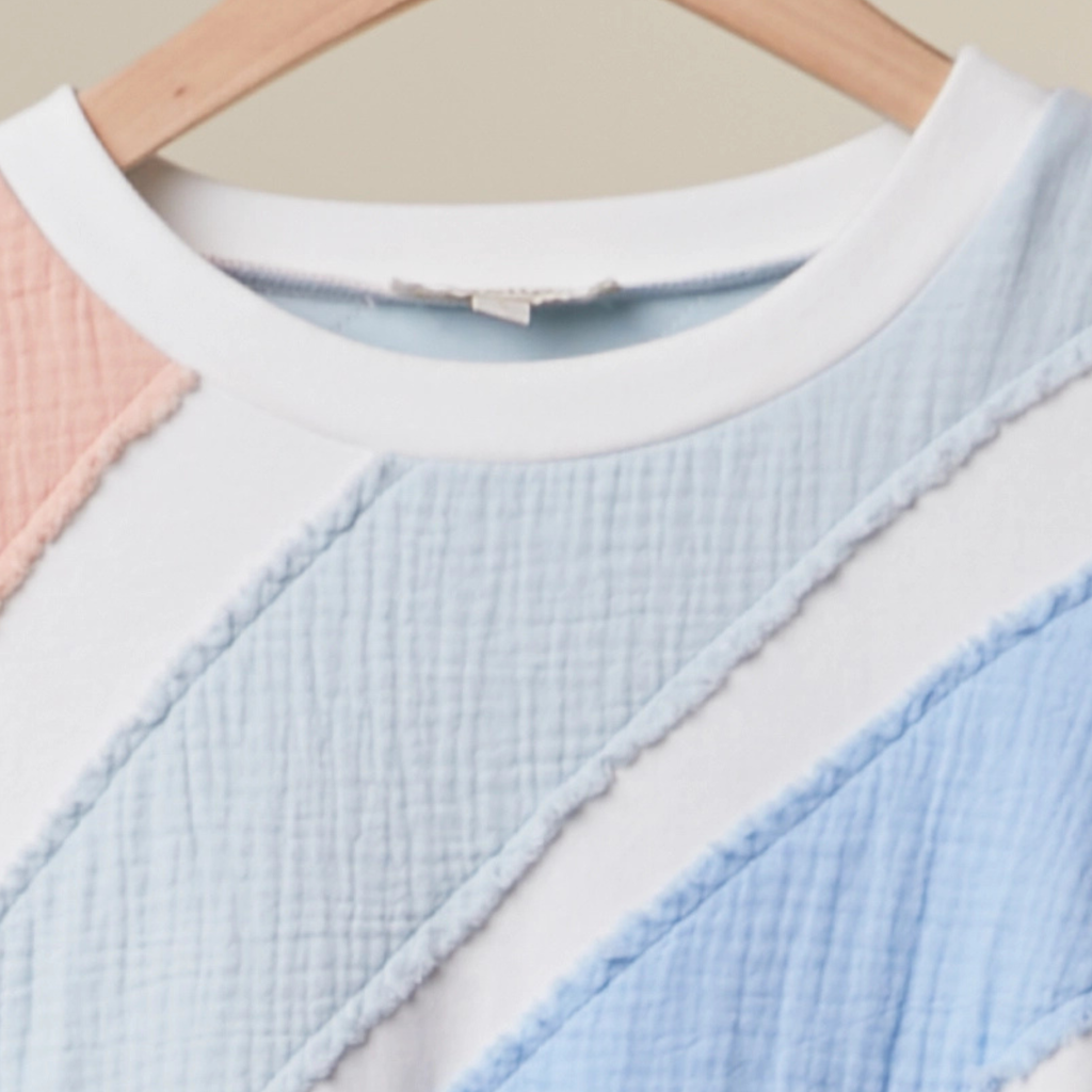 Colorblock Pullover Top