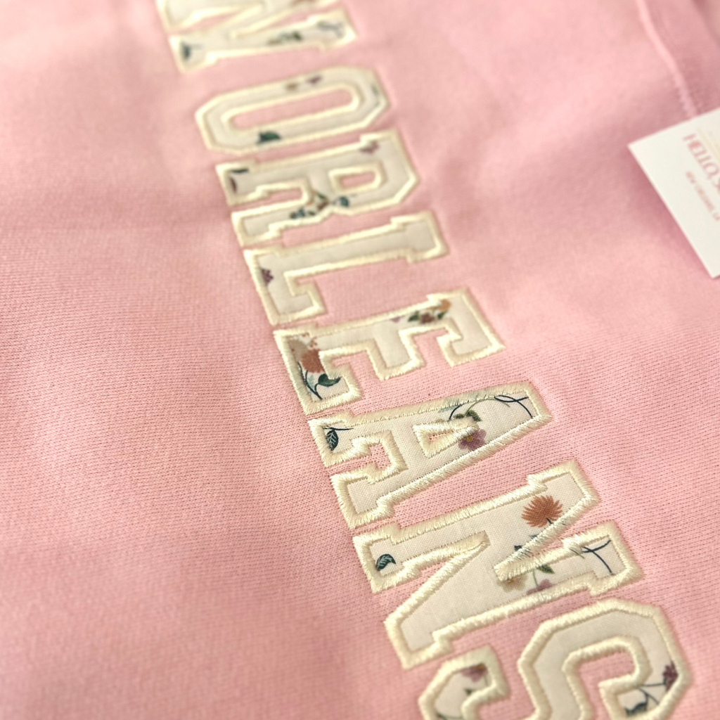 New Orleans Embroidered Crewneck
