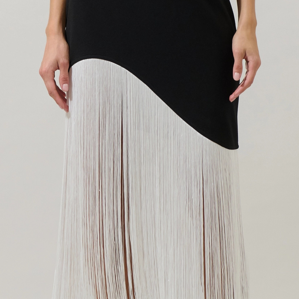 Gigi Fringe Sleeveless Dress
