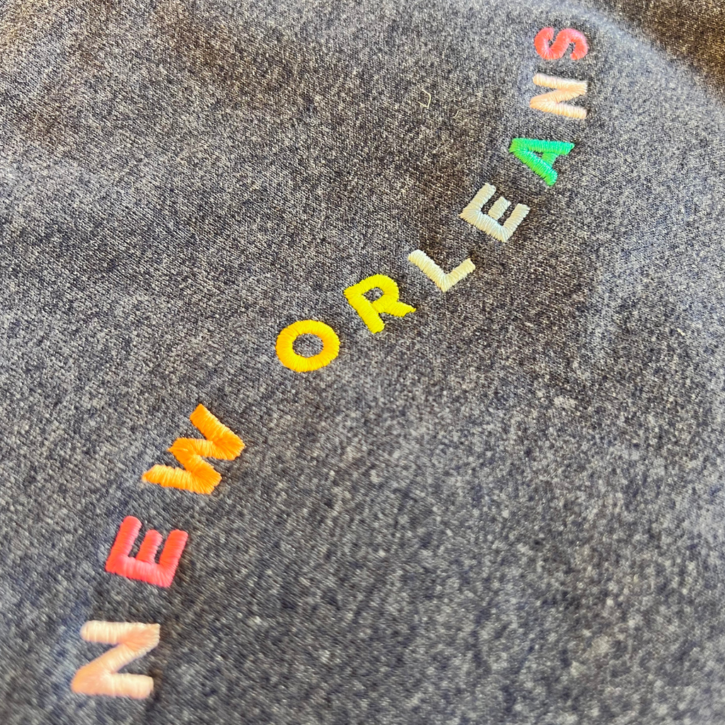 New Orleans Navy Crewneck