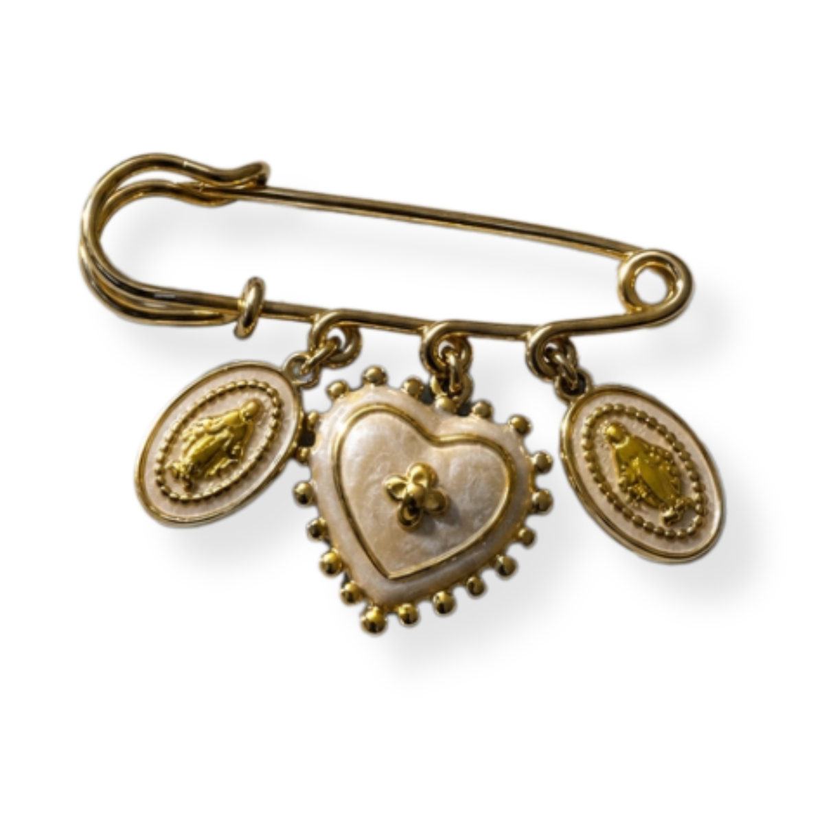 Miraculous Mary Brooch