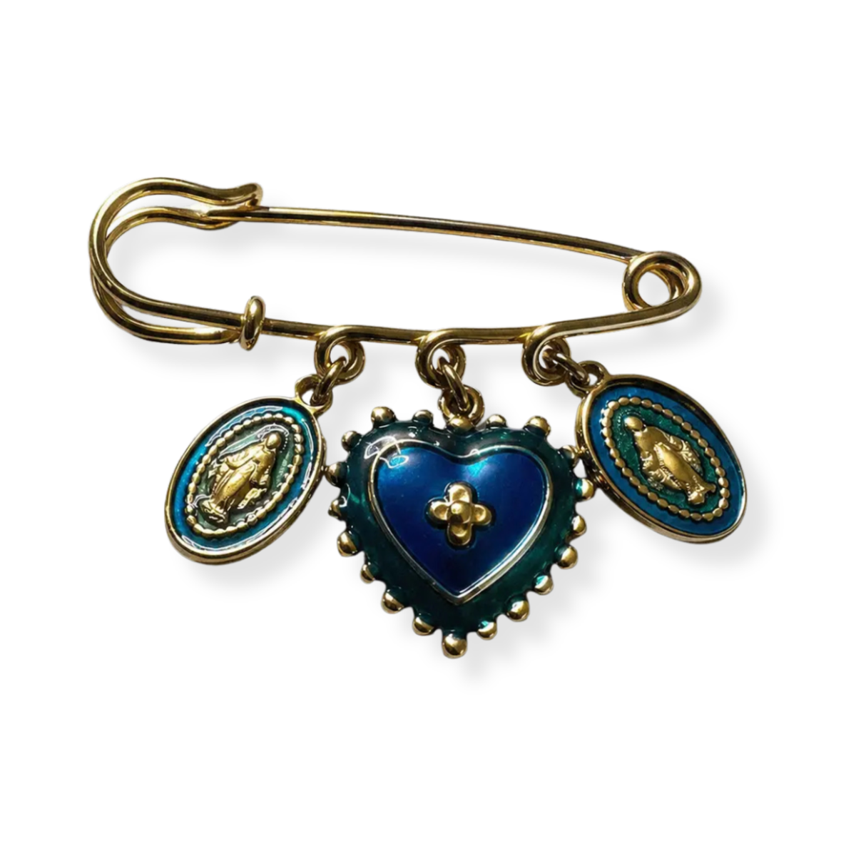 Miraculous Mary Brooch