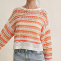 Sunset Drive Crochet Sweater