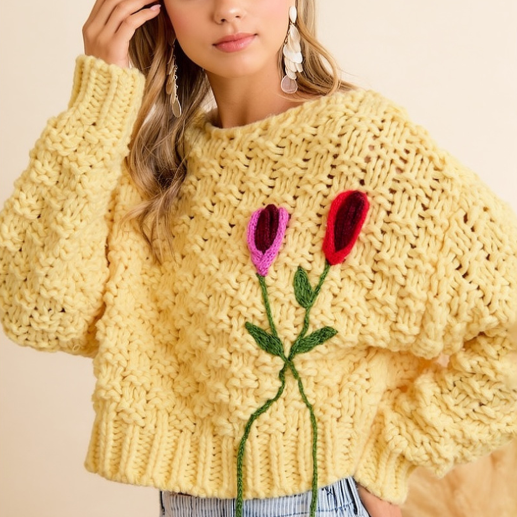 Miss Honey Chunky Sweater
