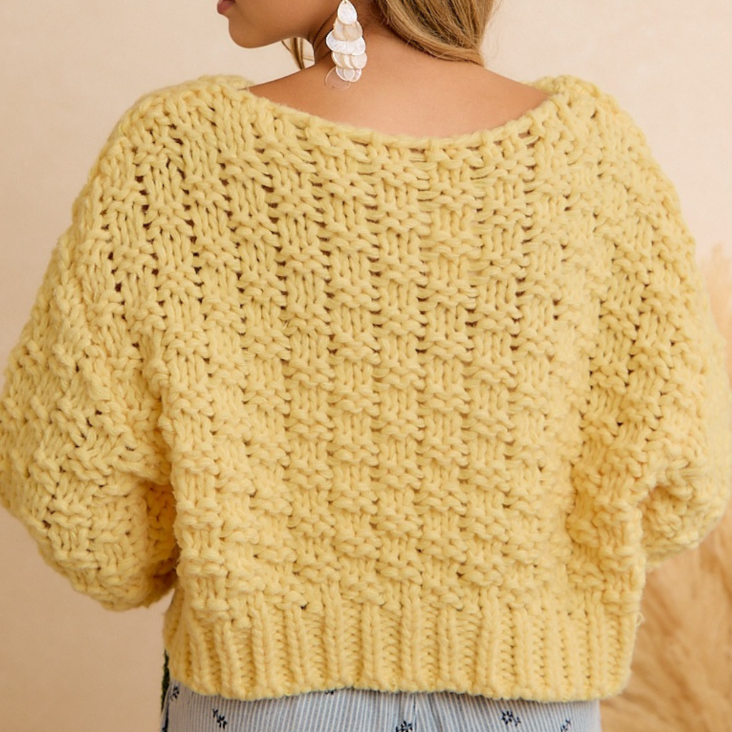 Miss Honey Chunky Sweater
