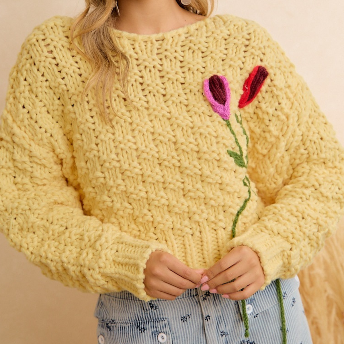 Miss Honey Chunky Sweater