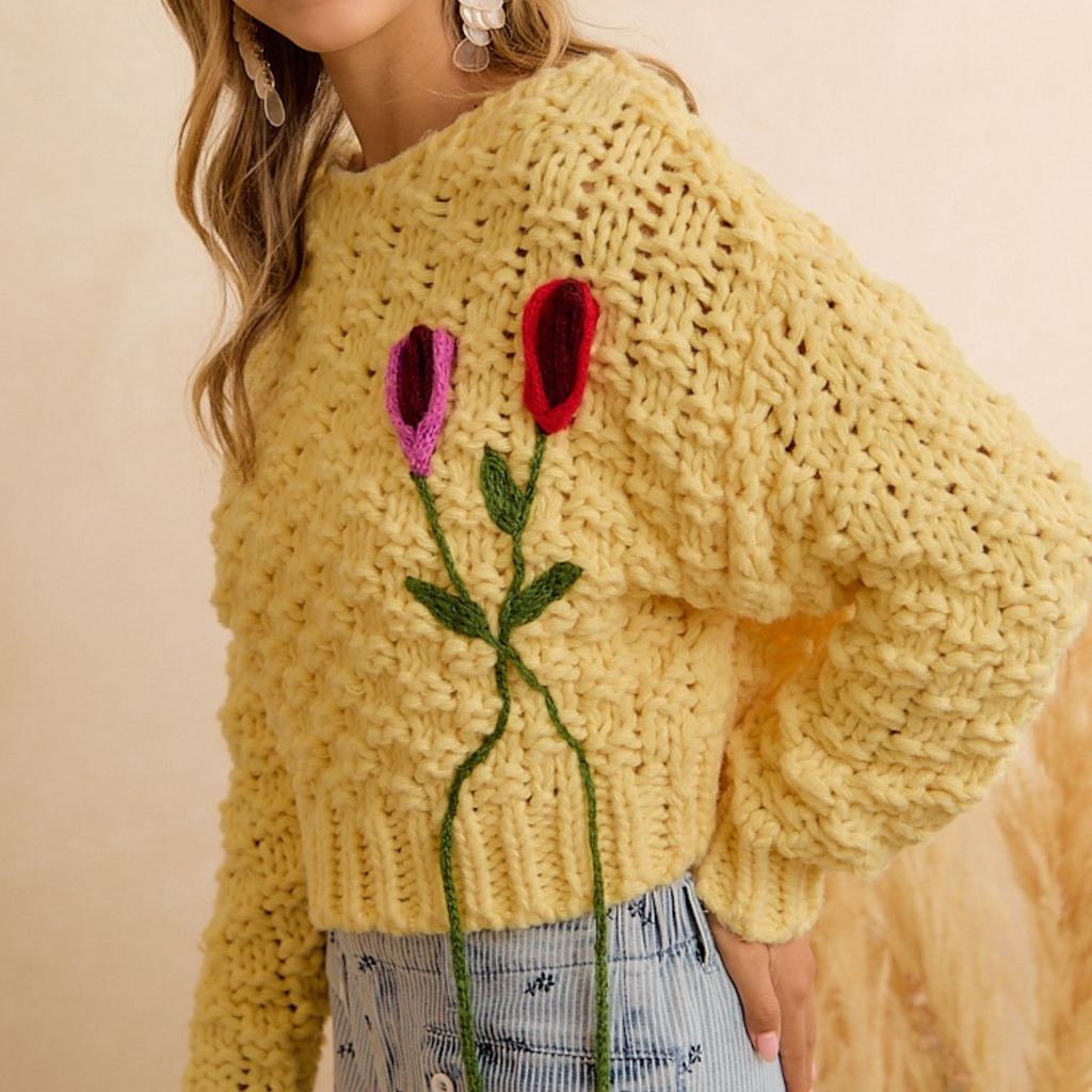 Miss Honey Chunky Sweater