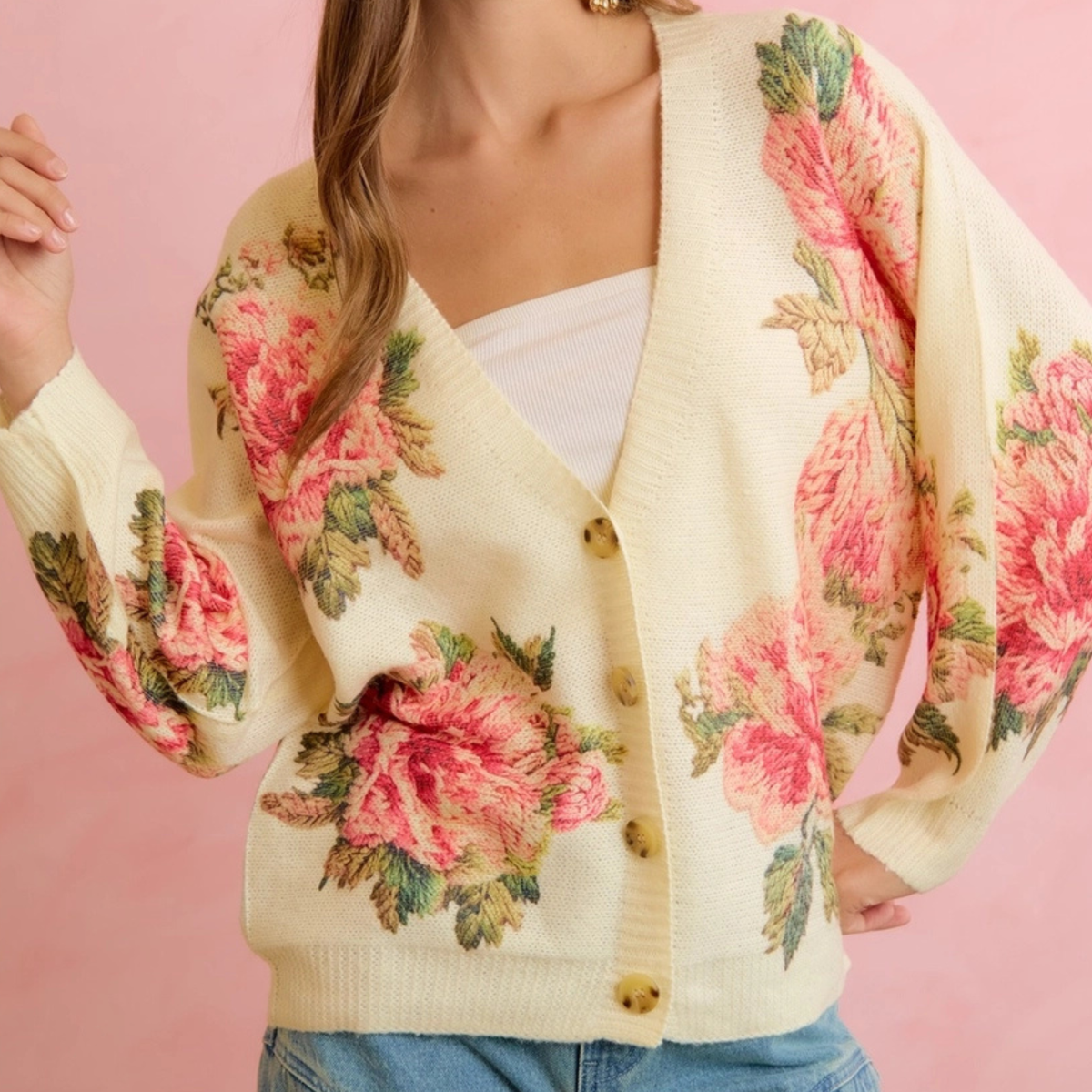 Fauna Floral Cardigan