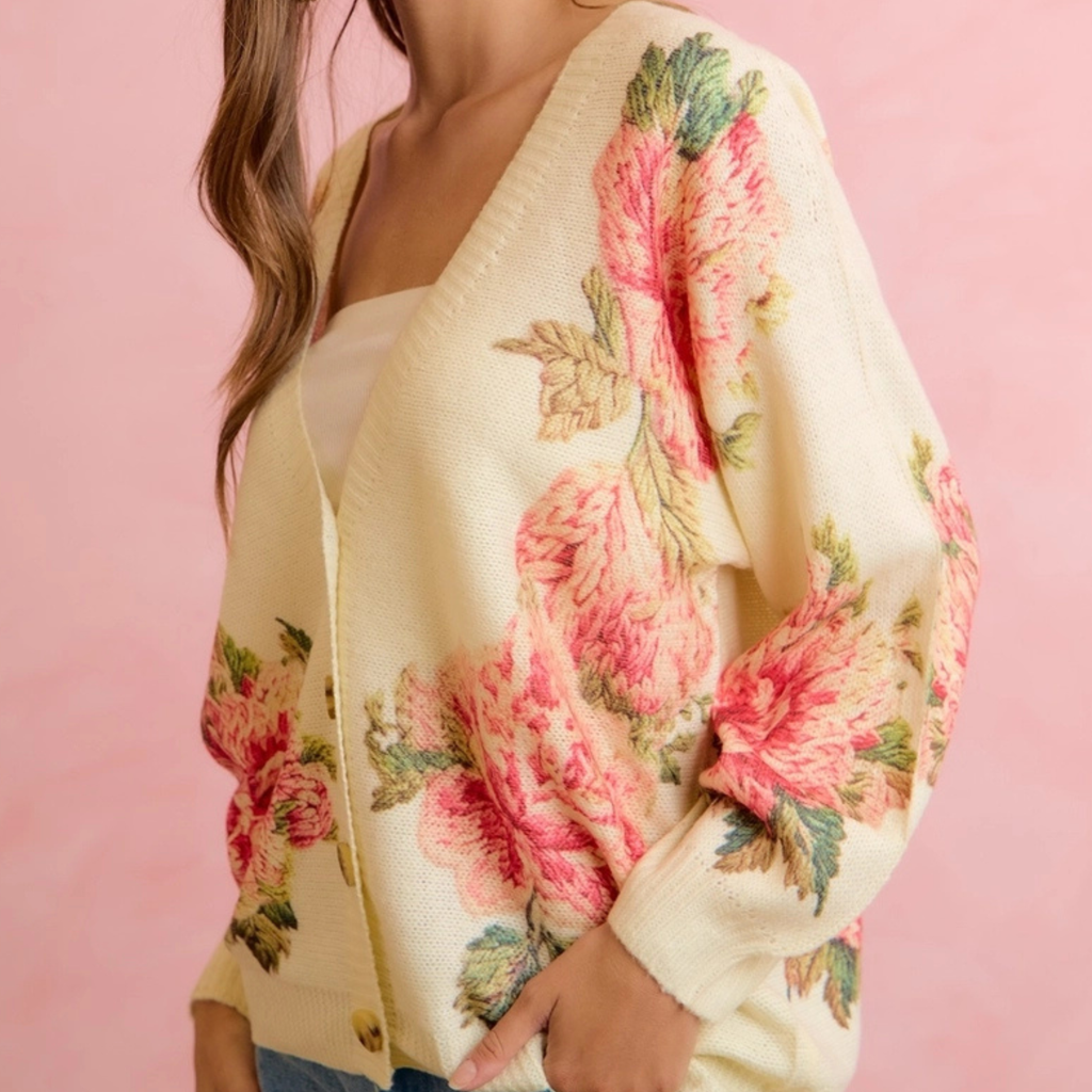 Fauna Floral Cardigan