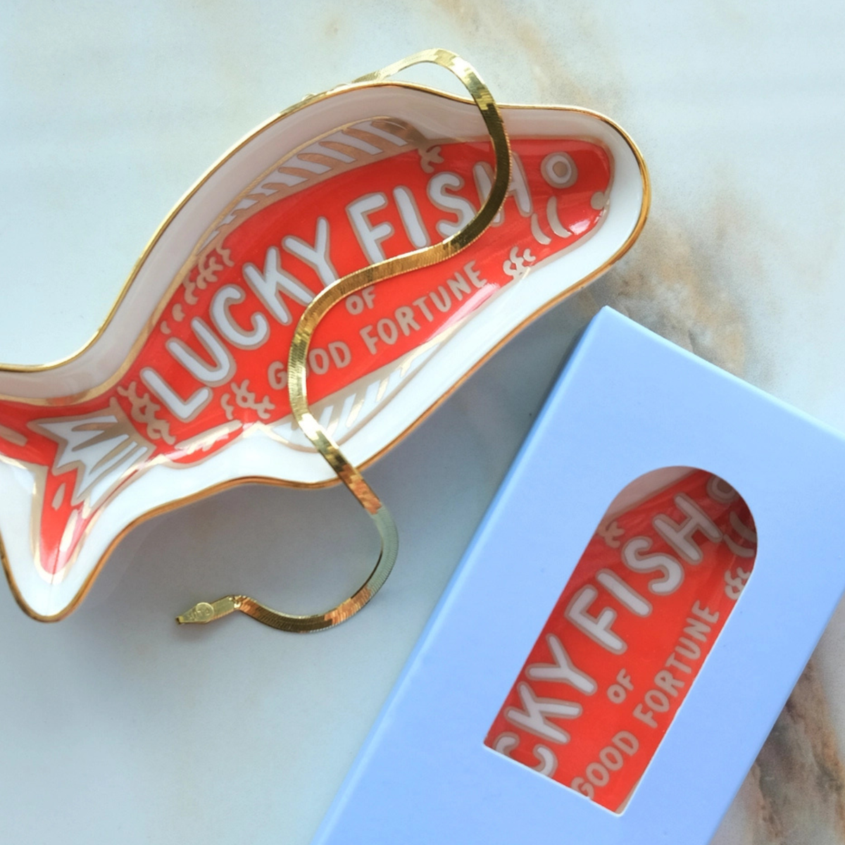 Fortune Fish Trinket Dish