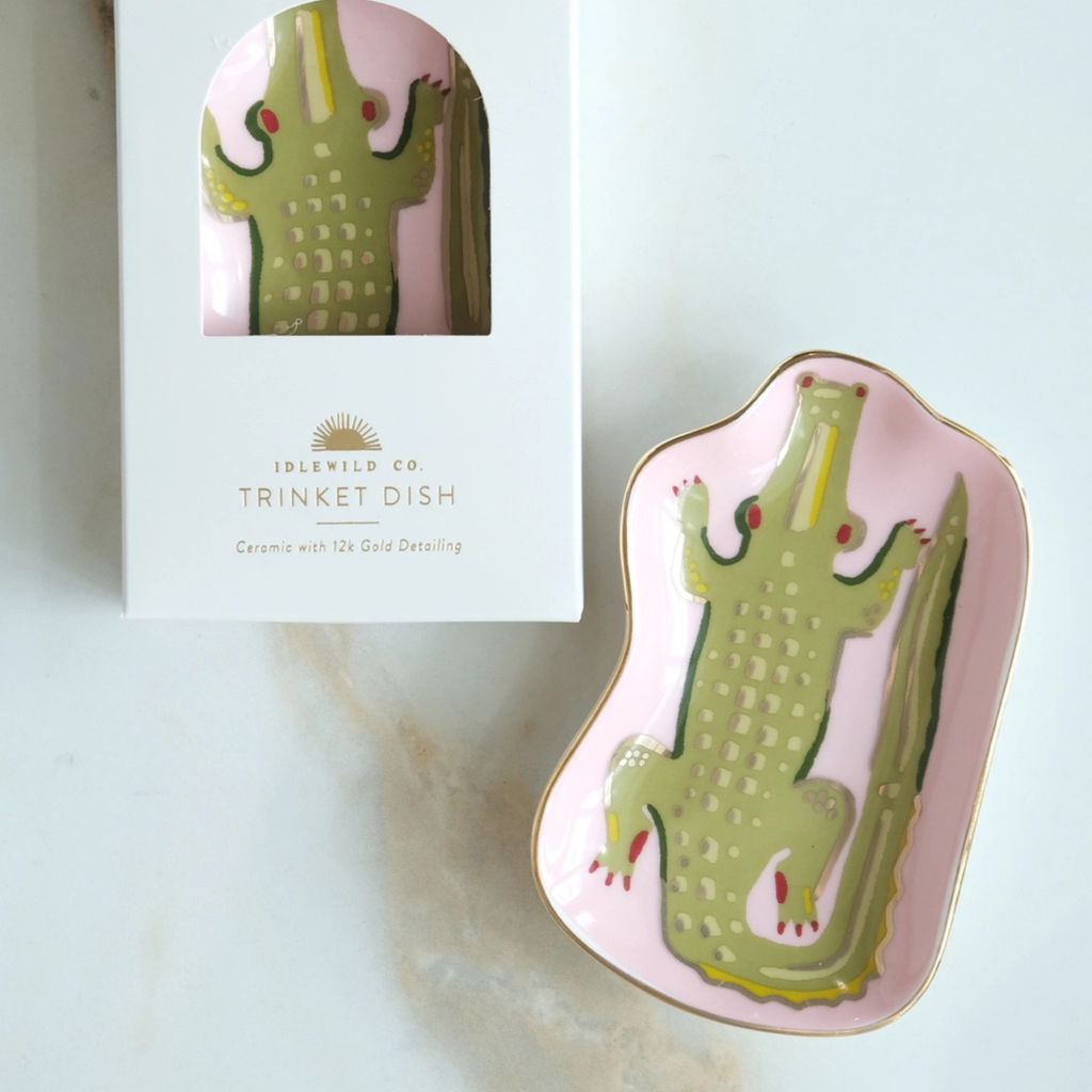 Alligator Trinket Dish