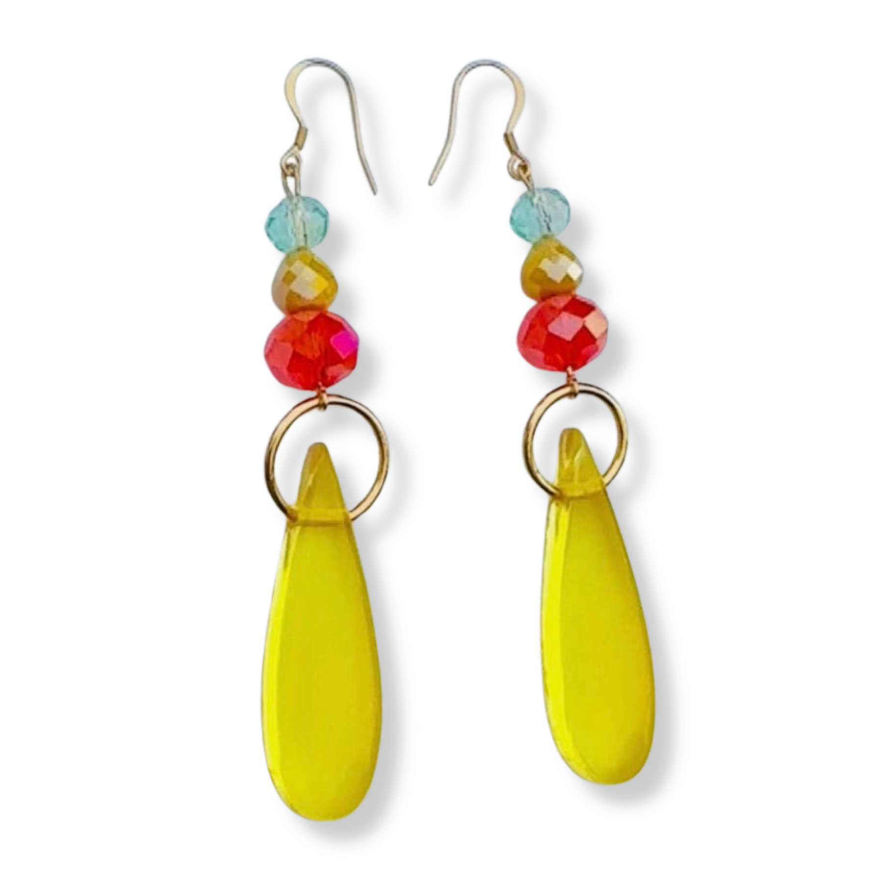 Golden Sunset Earrings