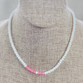 Pineberry Beaded Necklace