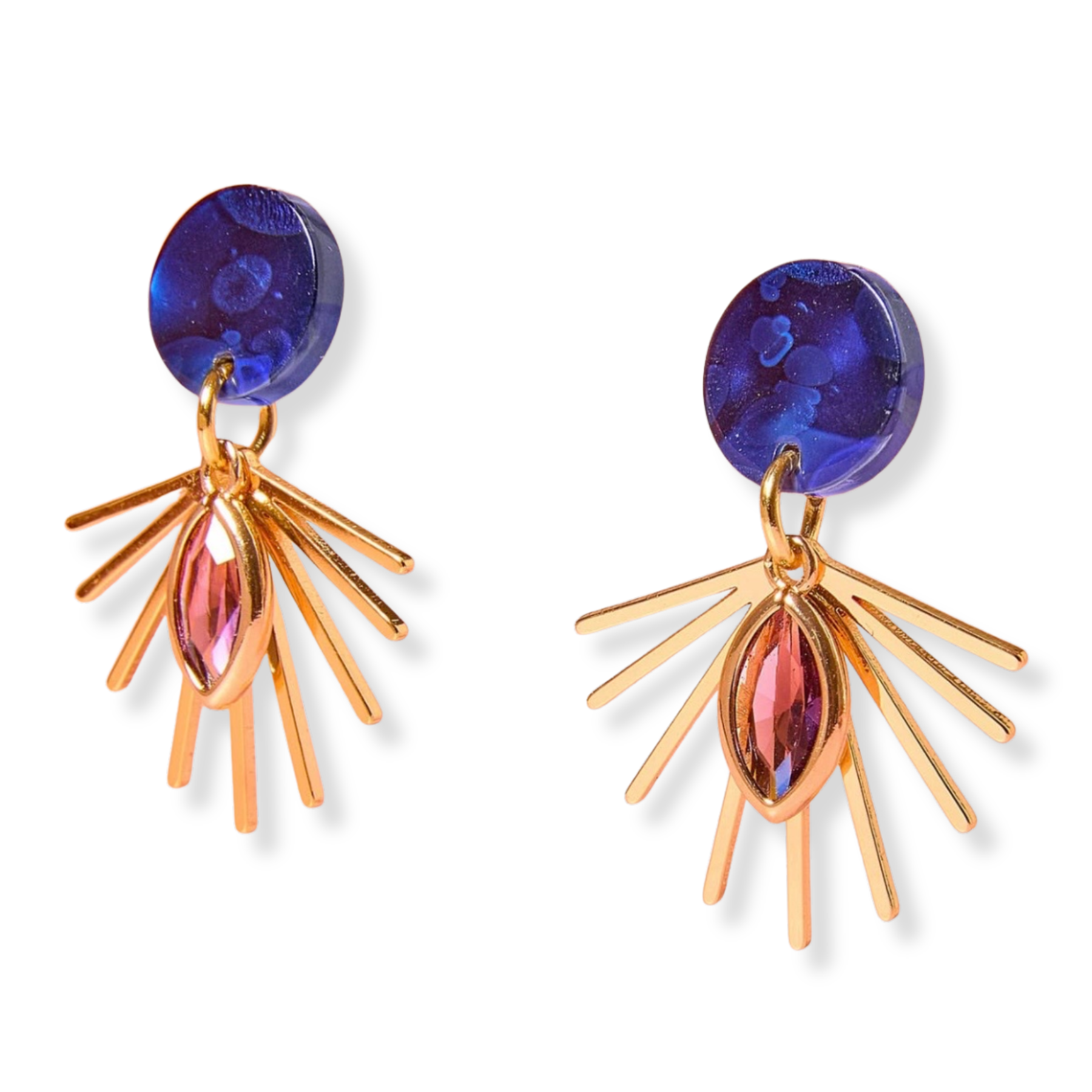 Deep Blue Small Dangles