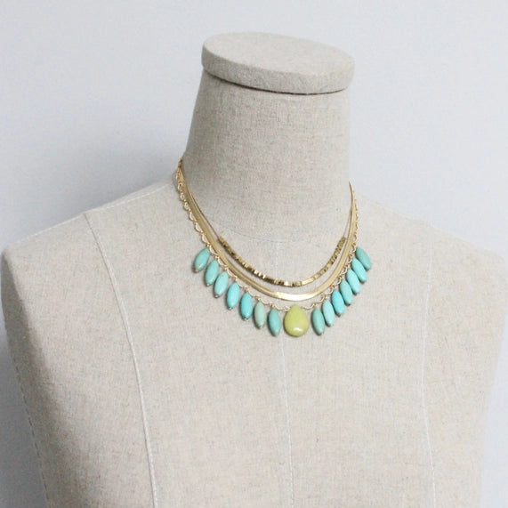 Jade Teardrop Necklace