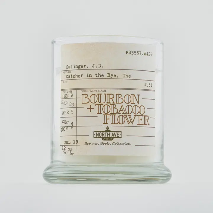 Banned Book Candle: Catcher in the Rye