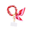 Phone Wristlet: Pink Stripe