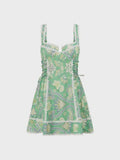 Paisley Lace Corset Dress