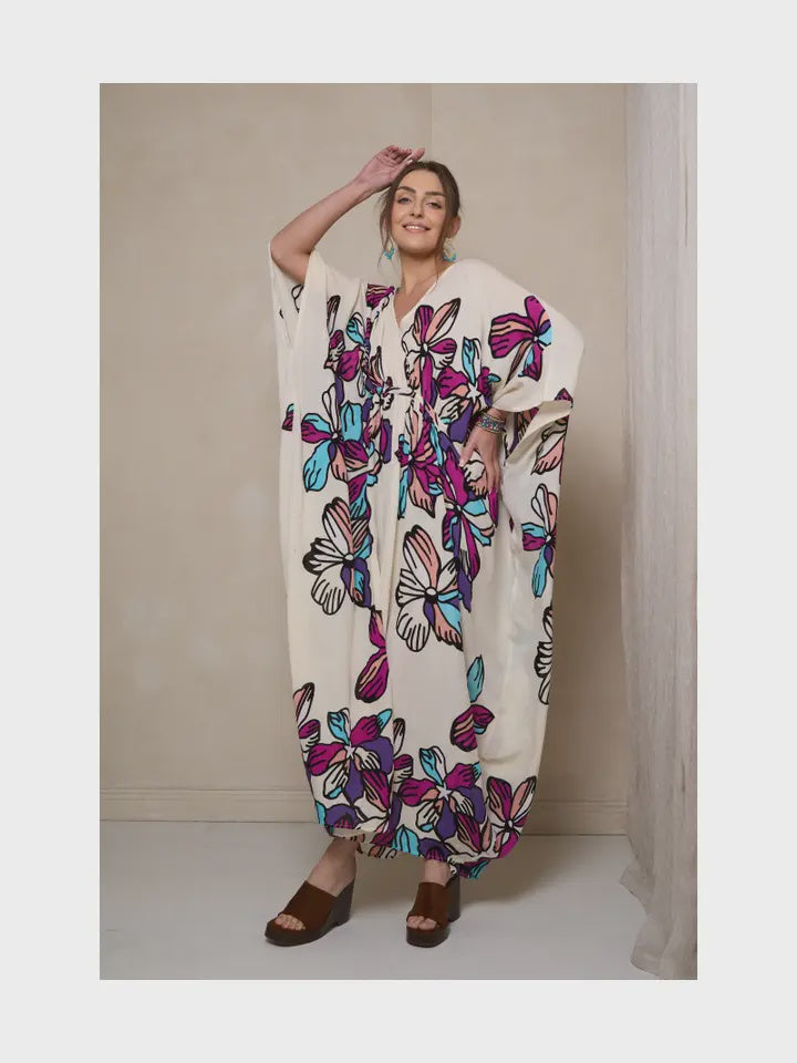 Tropical Maxi Kaftan