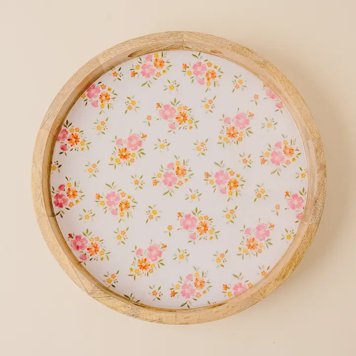 Endless Daydream Cream Wood Tray