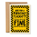 Parking Ticket Card