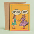 Damn Girl Card