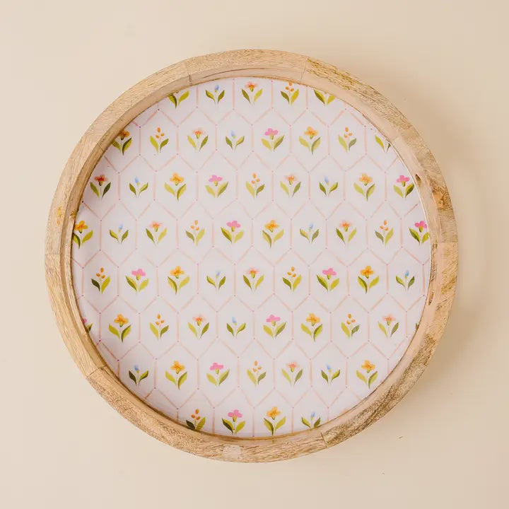Handpicked For You Wood Tray