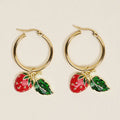 Berrylicious Huggie Earrings