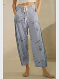 Curvy Floral Printed Lounge Pants