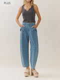 Washed Denim Jeans
