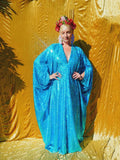Queen D Kaftan: Turquoise