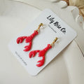 Lobster Dangle Earrings