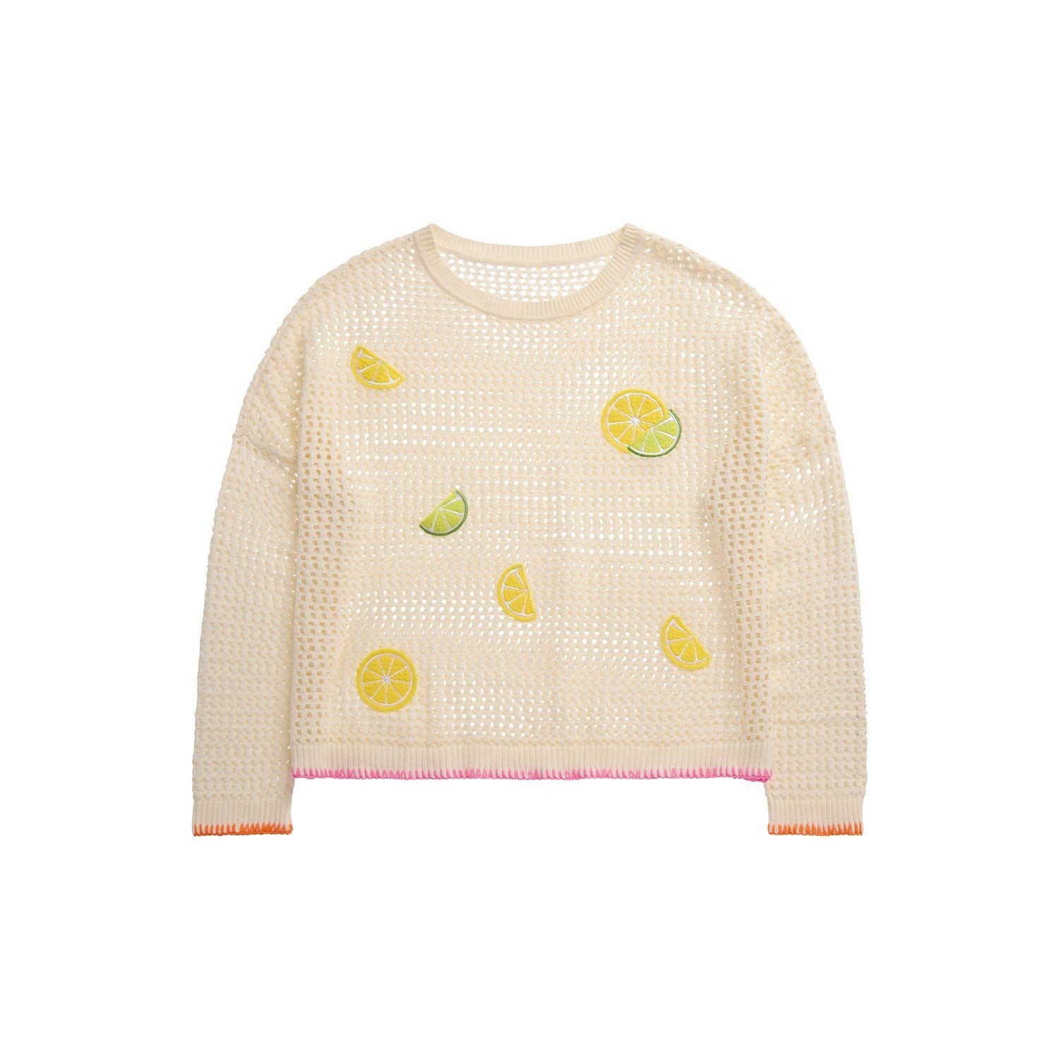 Citrus Mesh Sweater